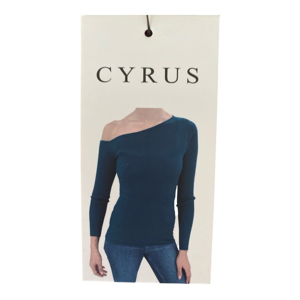 Off one shoulder knit top NWT